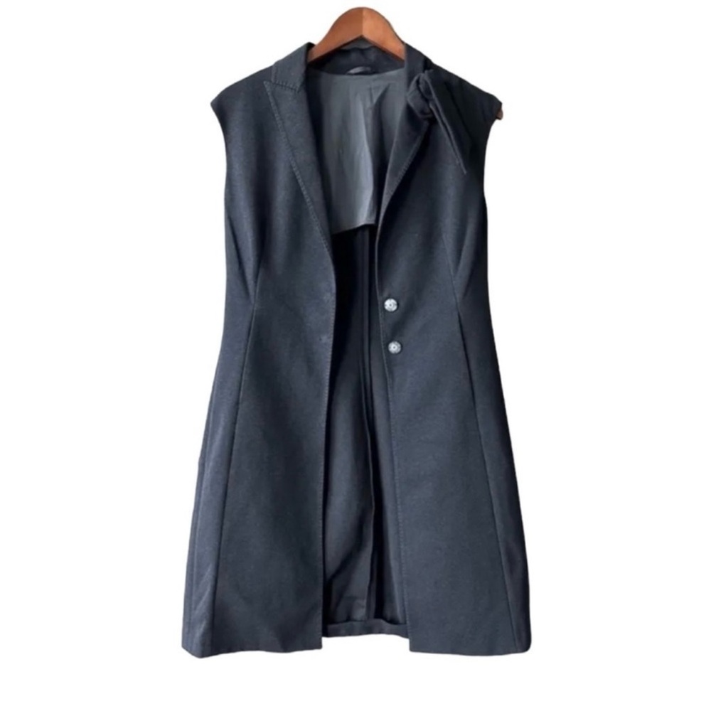 Brunello Cucinelli long vest coat jacket size 42 M 6